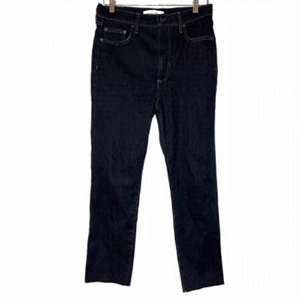 ARITZIA Denim Forum The Lola High Rise Skinny Undone Hem Jean size 30